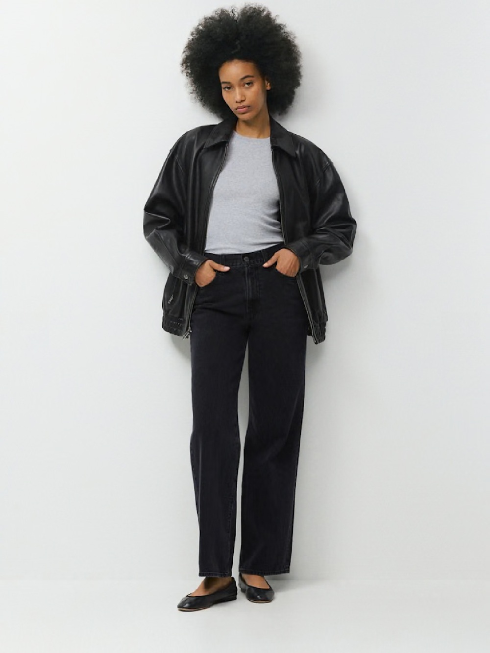 Aritzia Straight-Leg DENIM FORUM Jeans